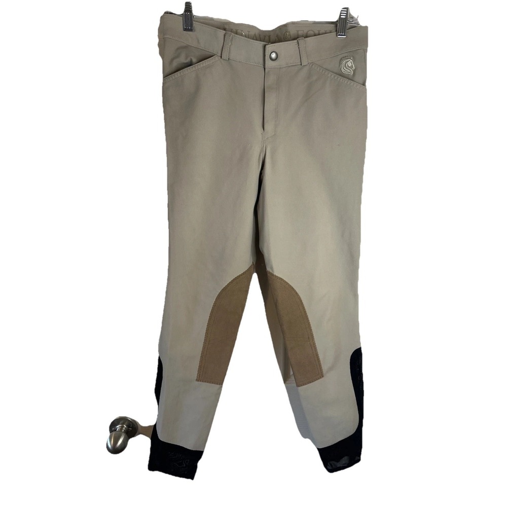 Equinavia Maud Tan Breeches Equestrian Riding Pants Women's 28